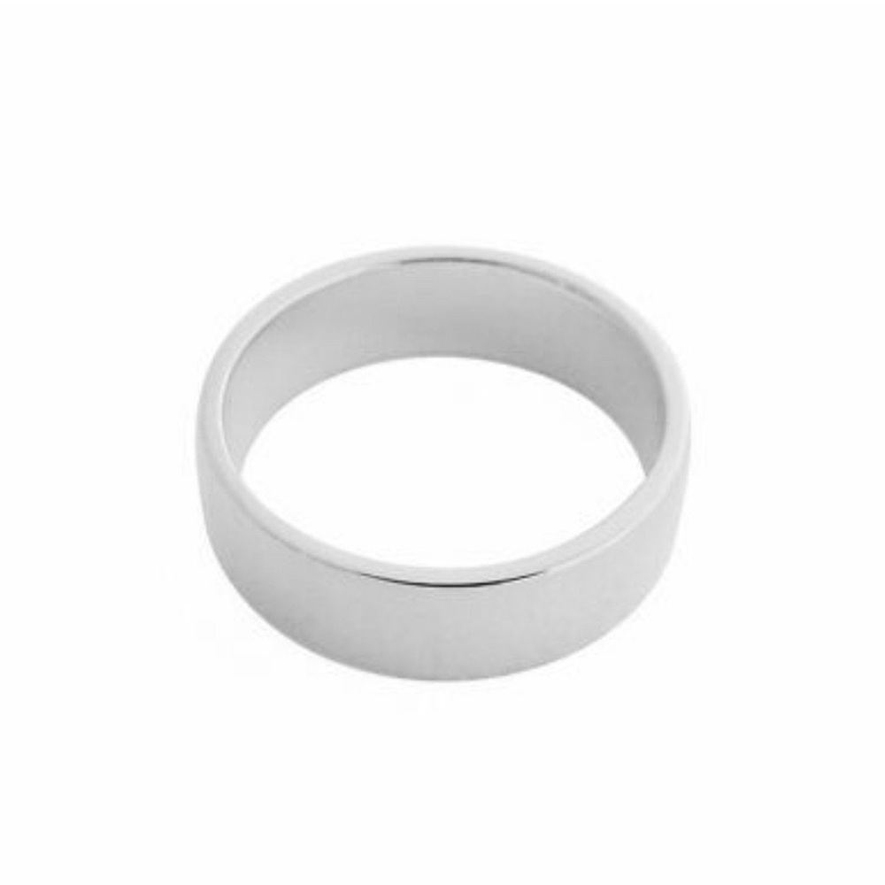 Honeycat Bold Band Ring in Silver
